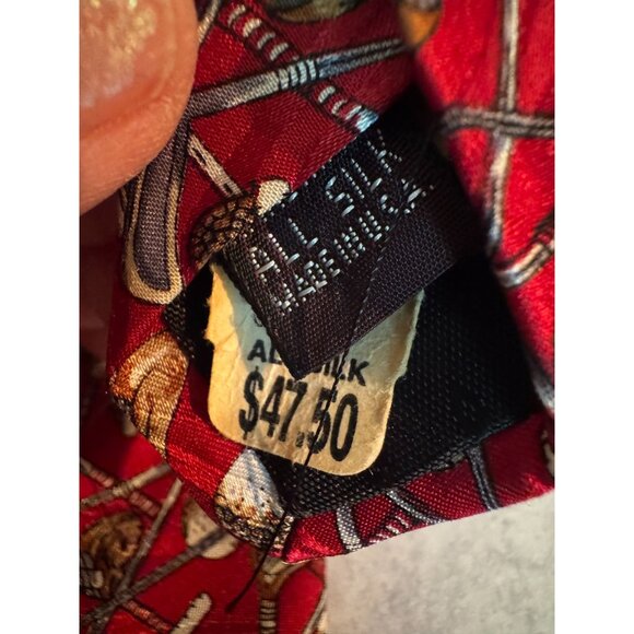 Set of 5 Golf-Themed Silk Ties – Perfect Father’s Day Gift! - Picture 2 of 16